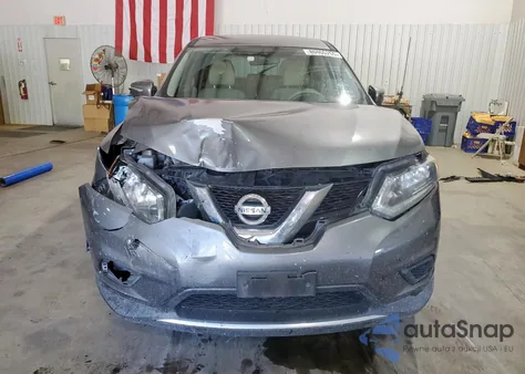 2015 Nissan Rogue S from USA, damaged, VIN KNMAT2MT5FP590918